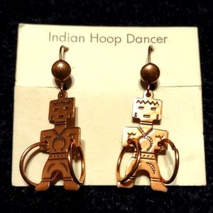 COPPER HOOP-DANCER NATIVE AMERICAN